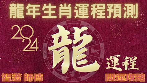 甲辰年生肖|60年一遇的「補財運年」！2024甲辰龍年12生肖運。